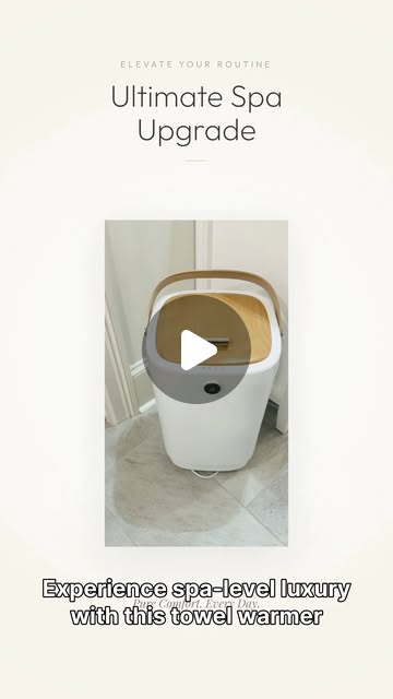 Just Spend It Well towel warmer video cover